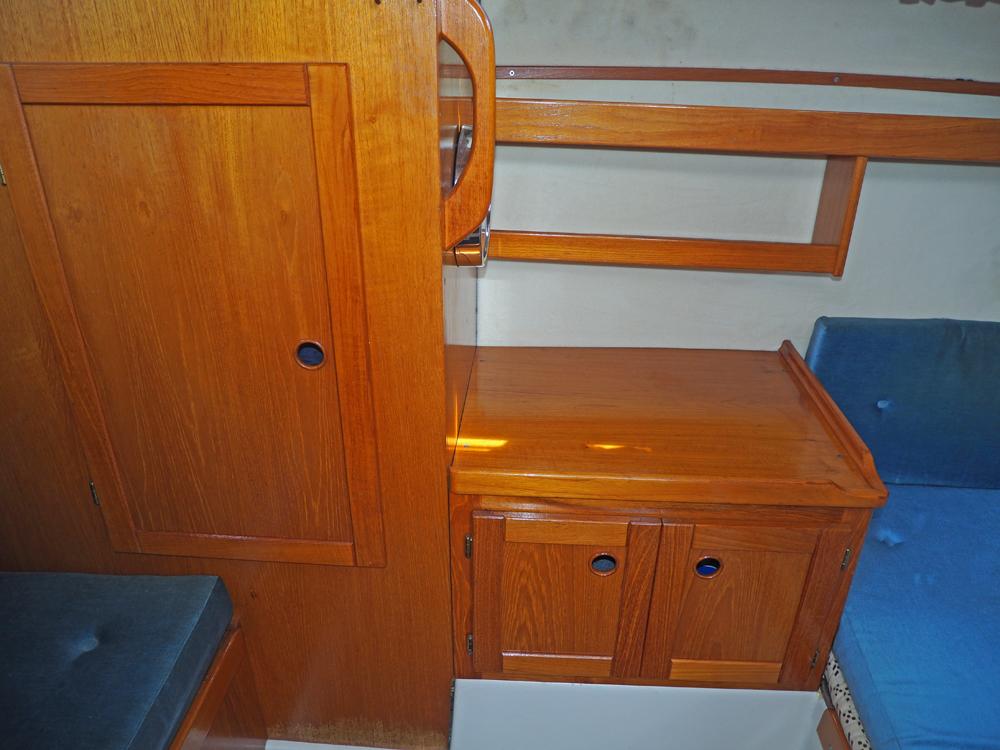 Achterkajuit, Accommodatie